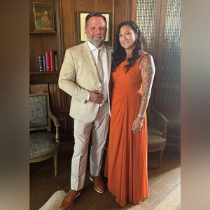 Woman’s Burnt Orange dress